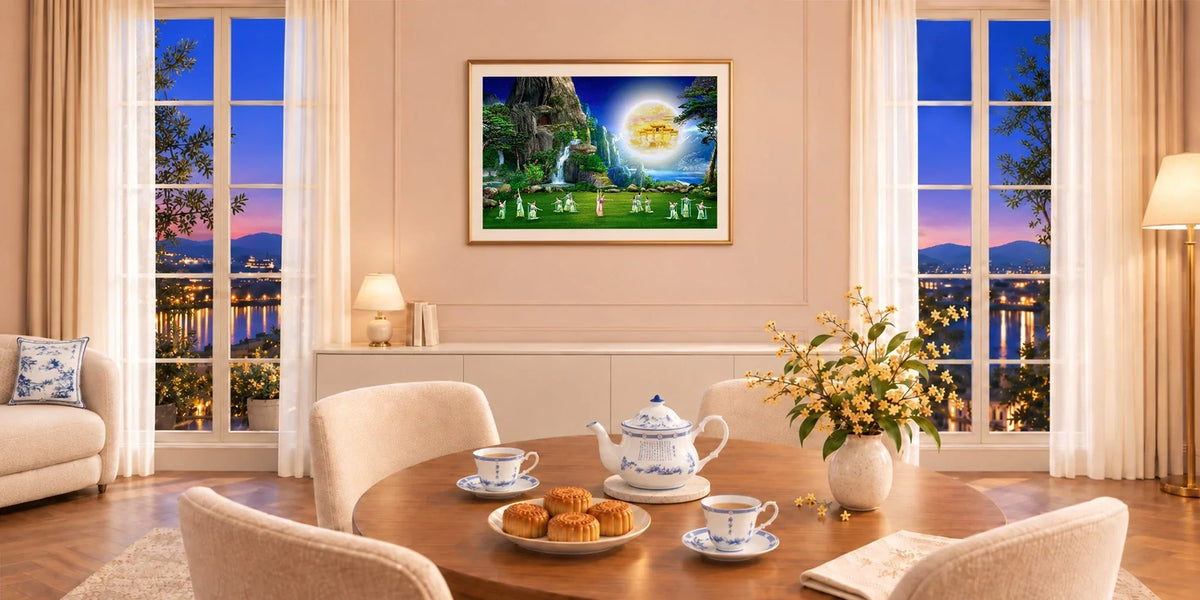 Shen Yun Collections‘ Latest Giclée Print: The Moon Palace Graces the Earth