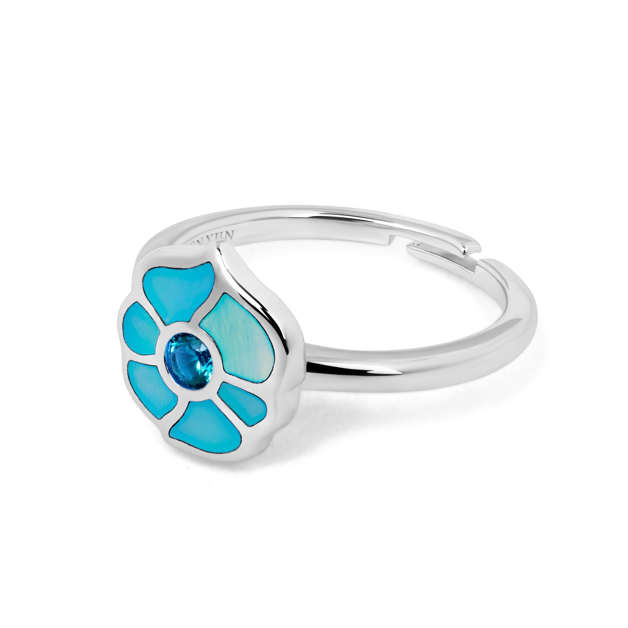 Windmill Grace Ring Blue