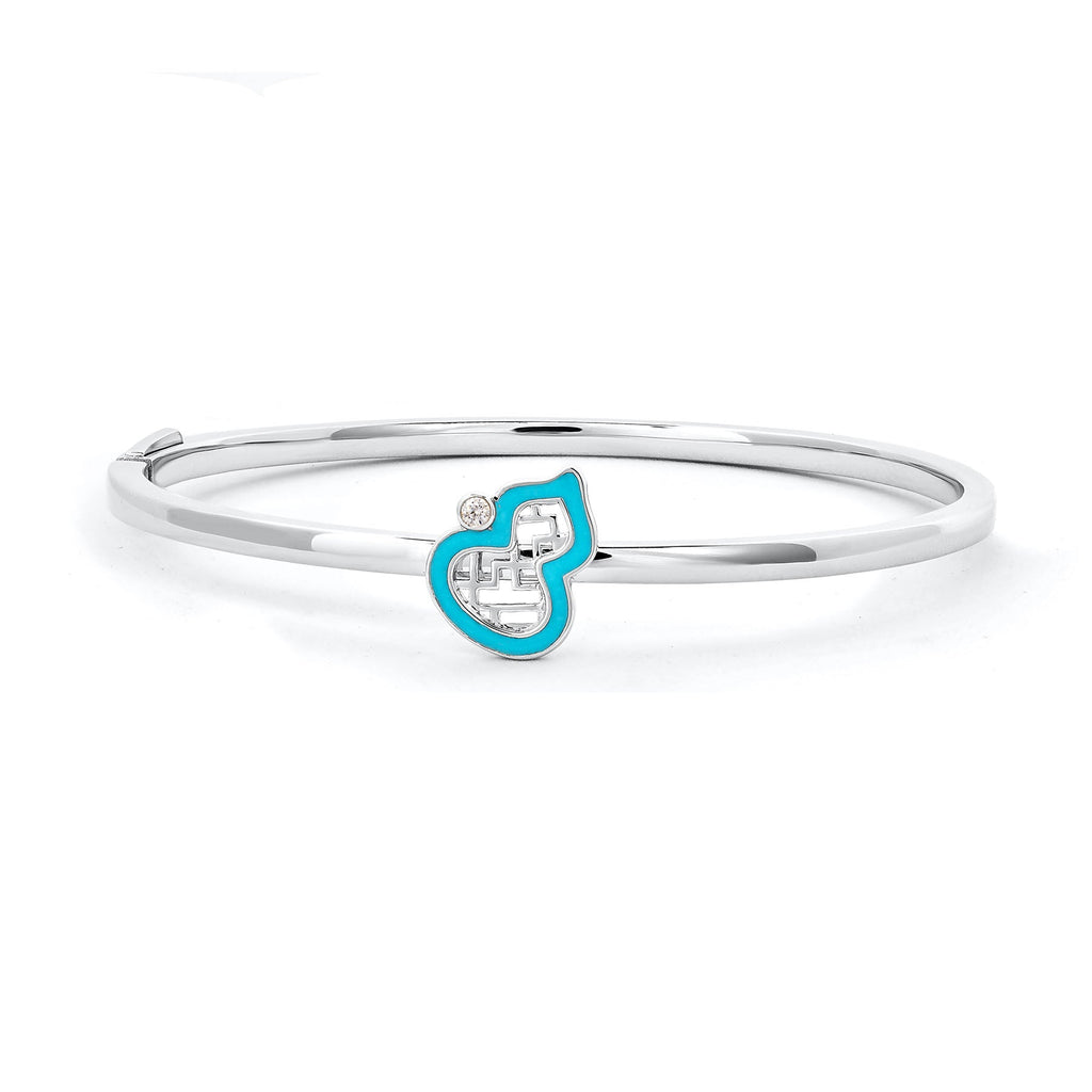 Enchanting Gourd Bangle Front - Shen Yun Collections
