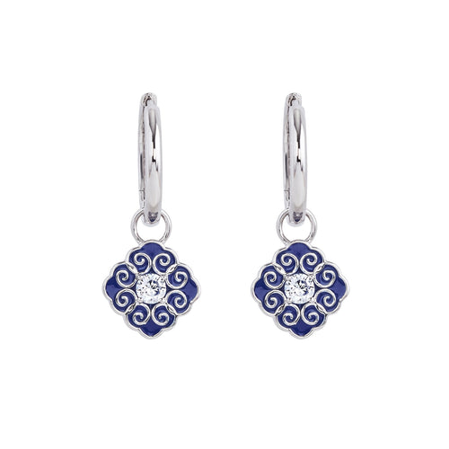 Elegant Bliss Earrings Front - Shen Yun Collections