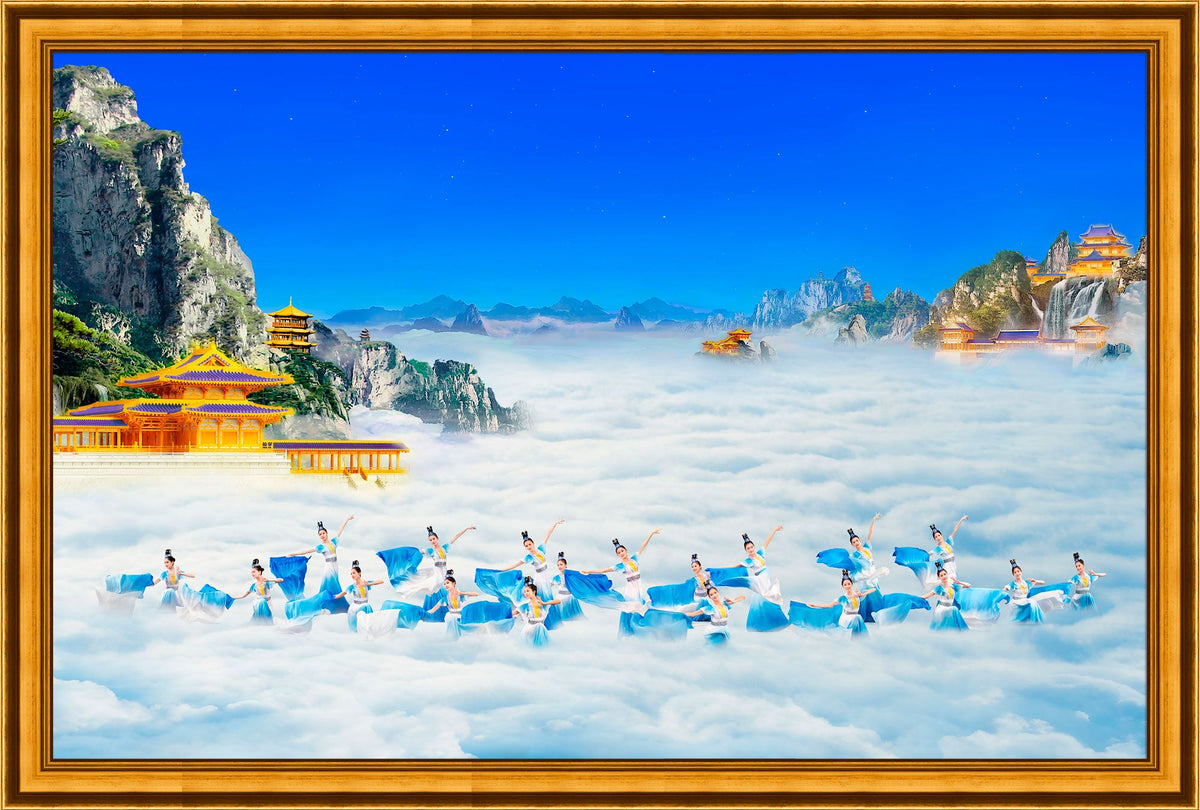 Lámina giclée | Fairies of the Clouds