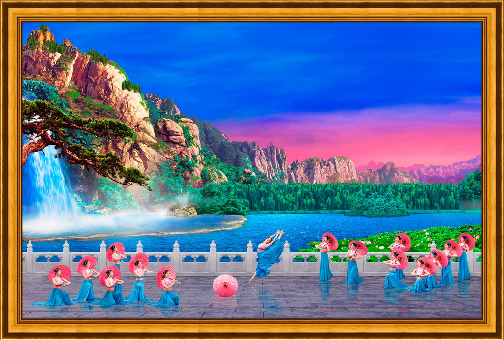 Umbrellas Giclée Print