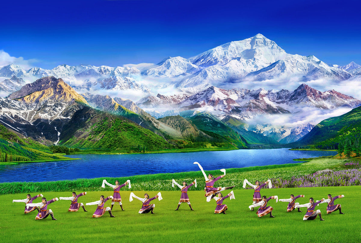 Lámina giclée | Then Men´s Tibetan Dance