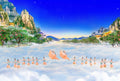Heavenly Fairies of the Peach Garden Giclée Print