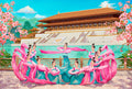 Lámina giclée | Sleeves of the Tang Palace 