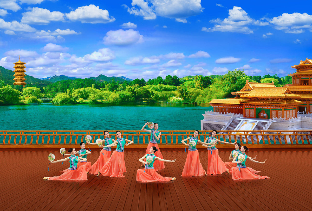 Lámina giclée | Elegance in the Middle Kingdom