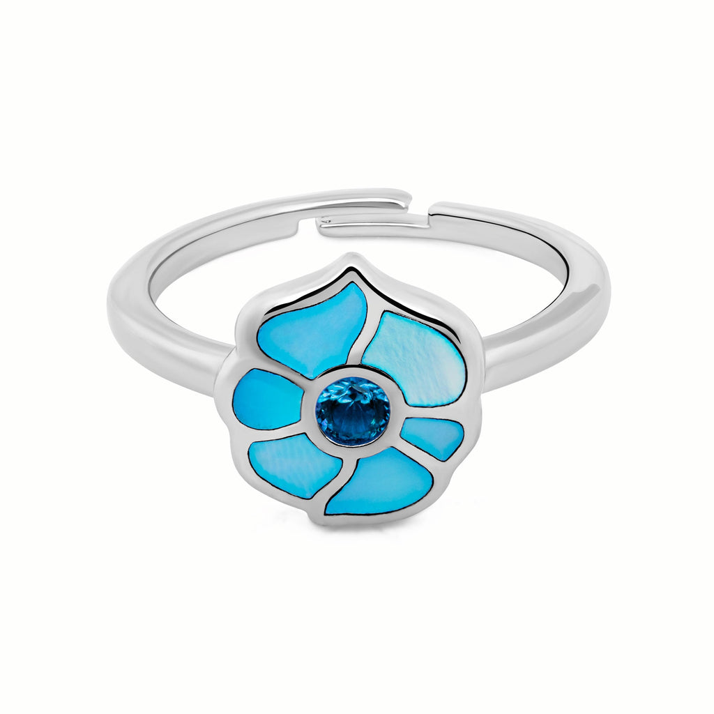 Windmill Grace Ring Blue