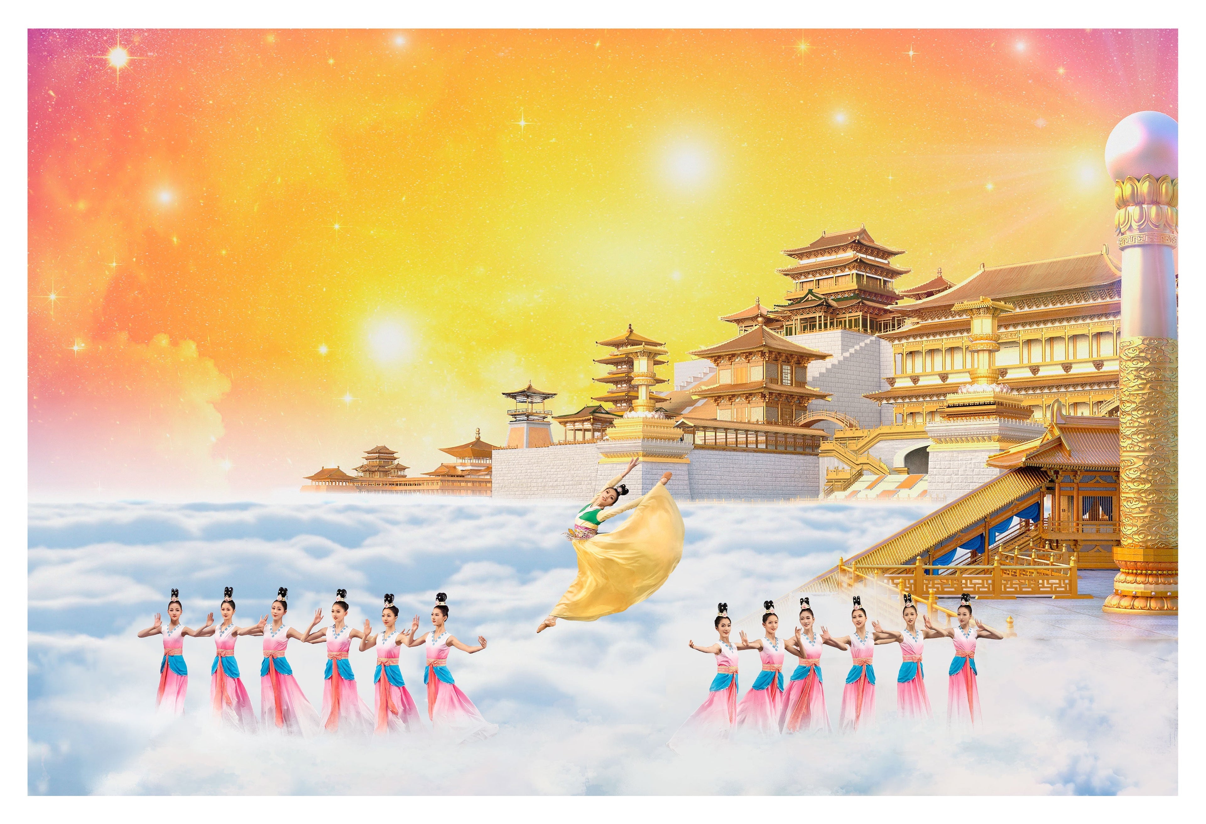 A Heavenly Scene Giclée Print