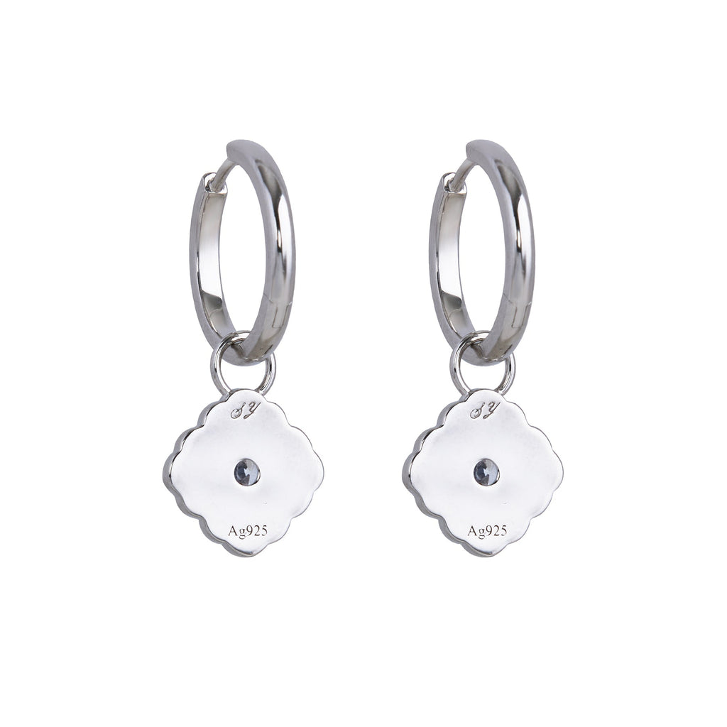 Elegant Bliss Earrings Back - Shen Yun Collections
