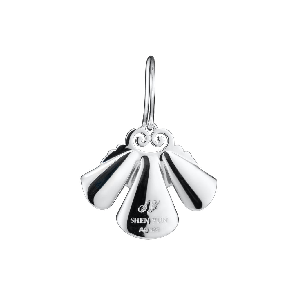 The Elegance of the Yi Earrings Yellow Back - Shen Yun Collections