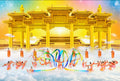 Giclée Kunstdruck | Grand Descent of the Deities