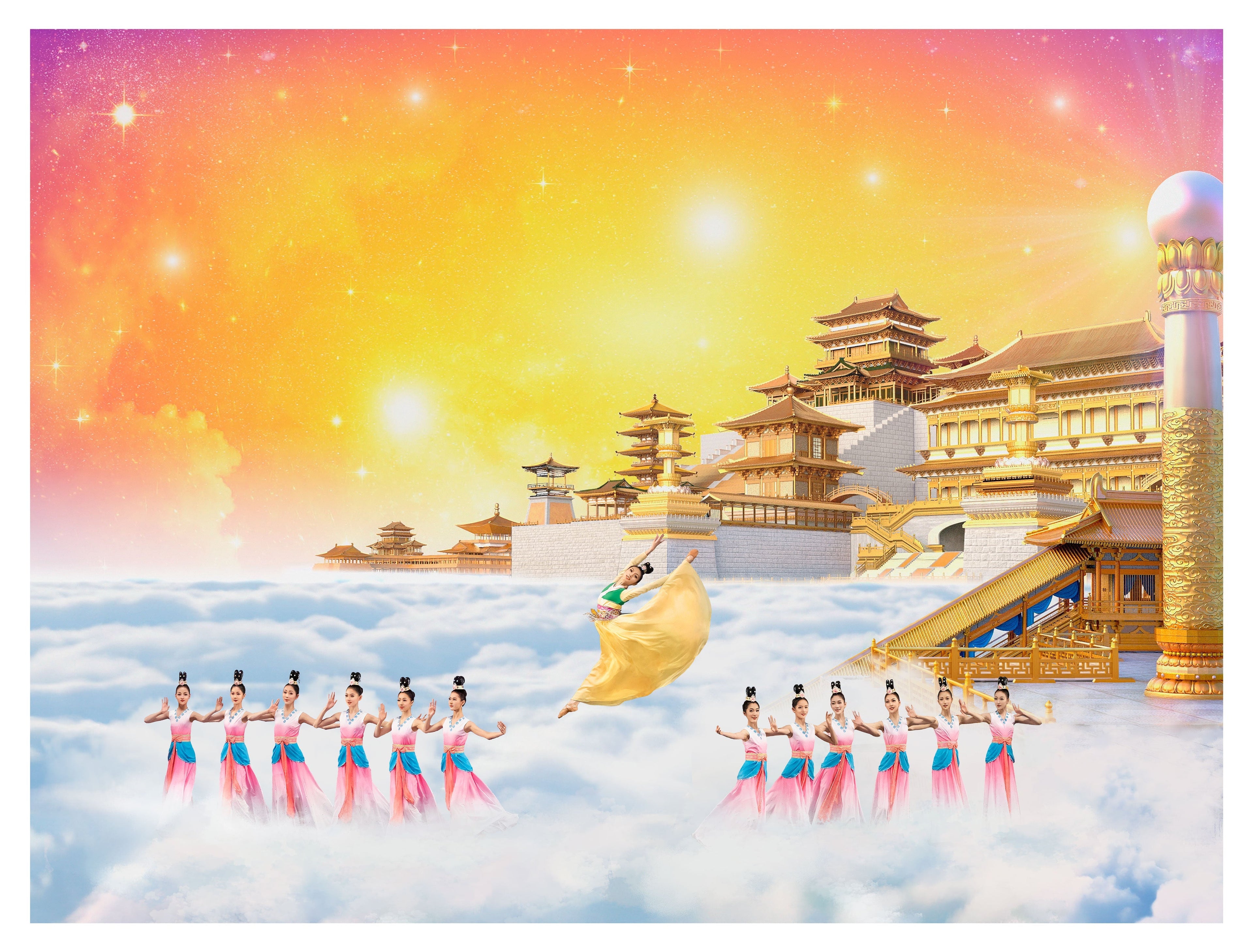 A Heavenly Scene Giclée Print