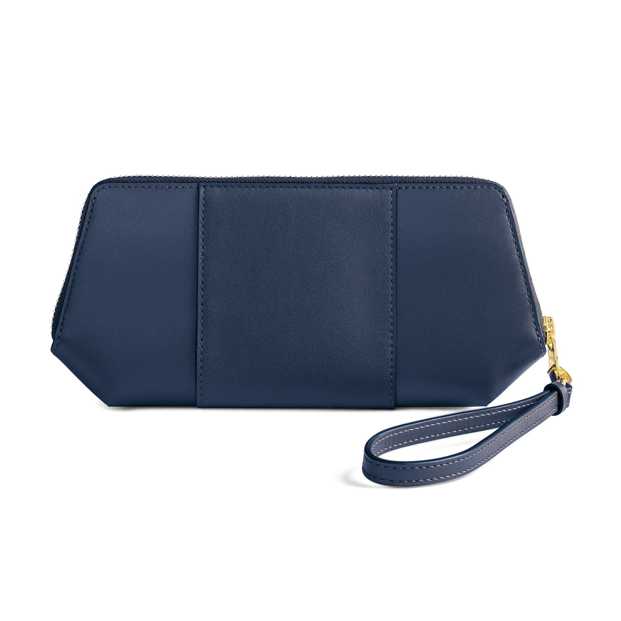 Manchurian Elegance Wristlet - Navy