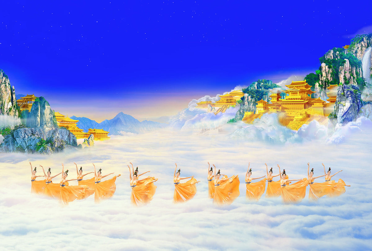 Lámina giclée | Dance of the Golden Peacocks