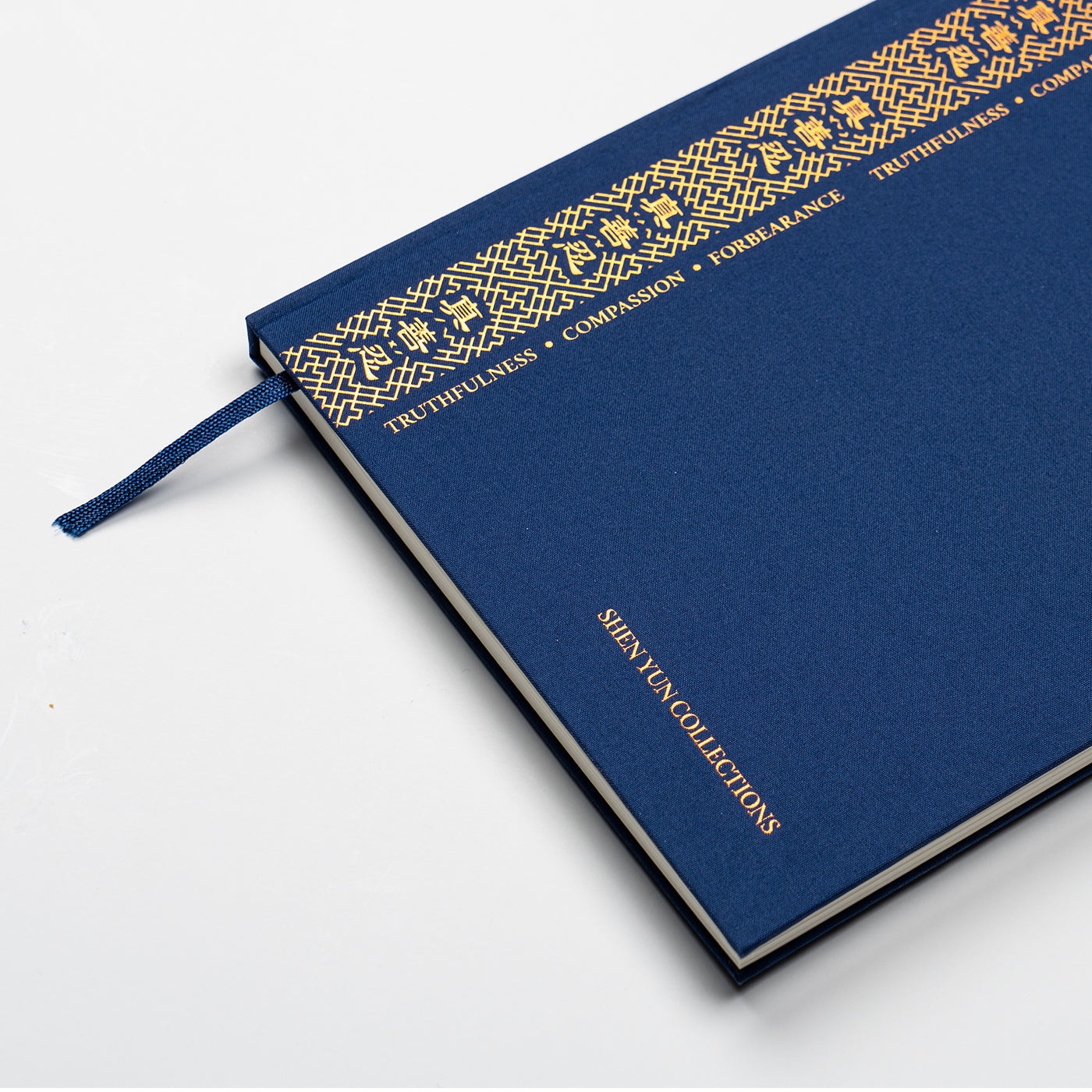 Zhen Shan Ren Journal Blue Signature - Shen Yun Collections