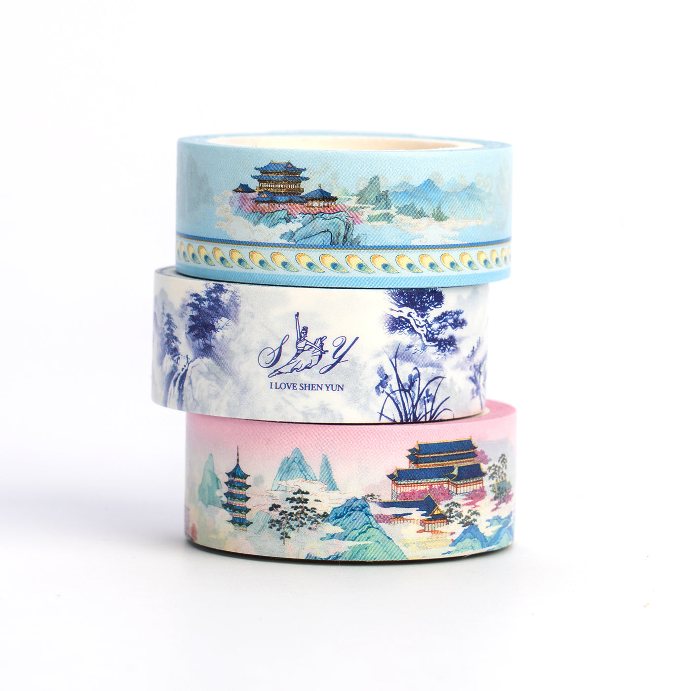 Wondrous Landscapes Washi Tape Set 3 - Shen Yun Collections
