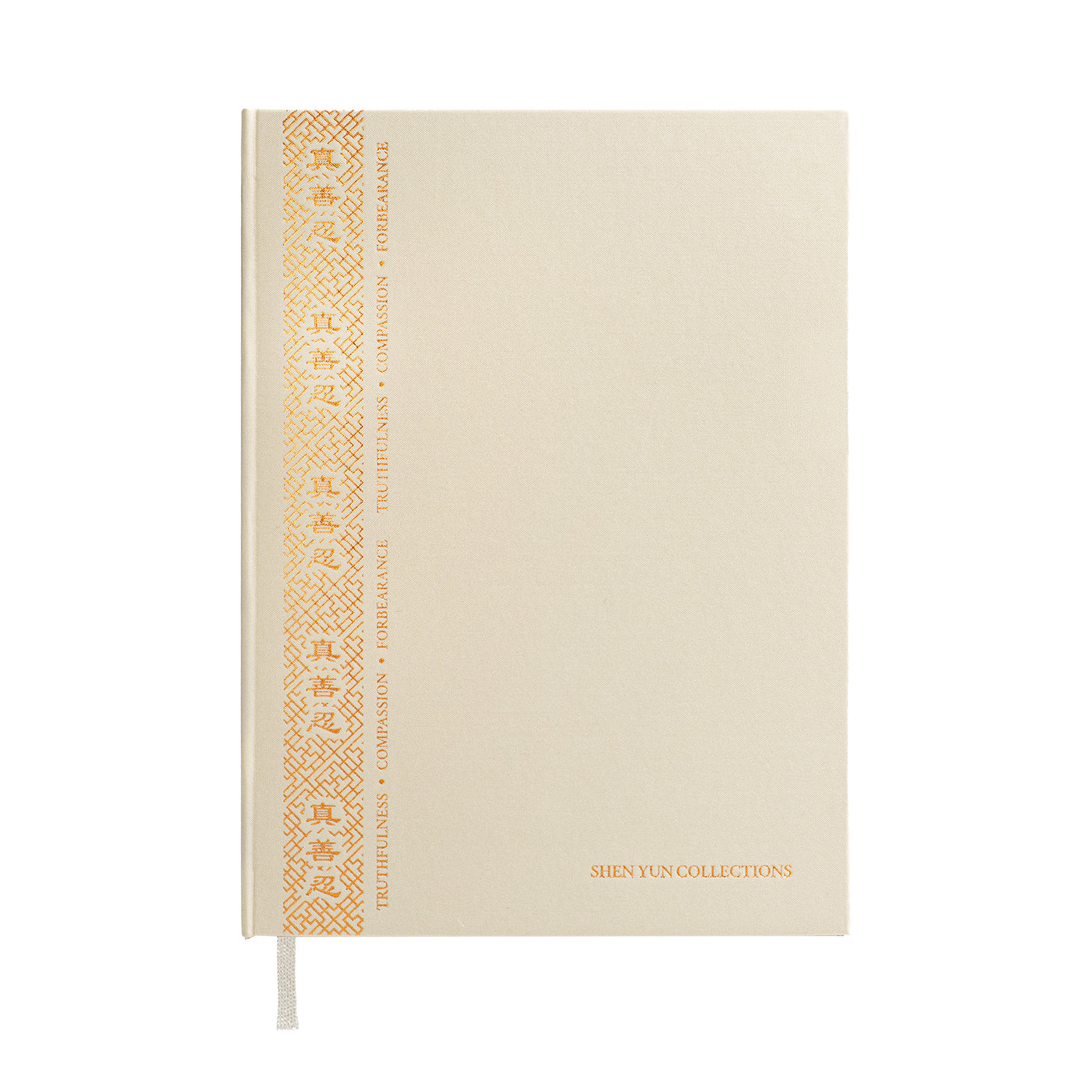 Zhen Shan Ren Journal Beige - Shen Yun Collections