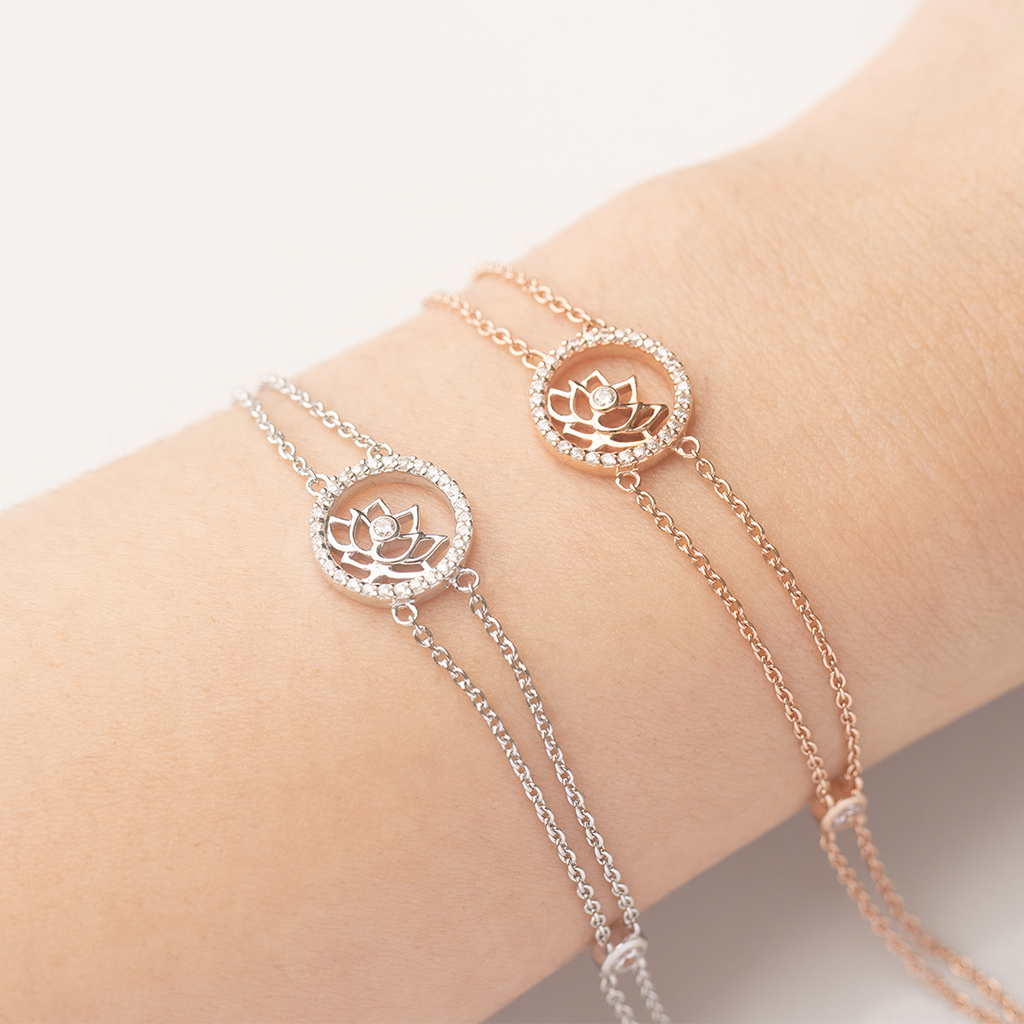 Lotus Fairies Bracelet Modeling - Shen Yun Collections