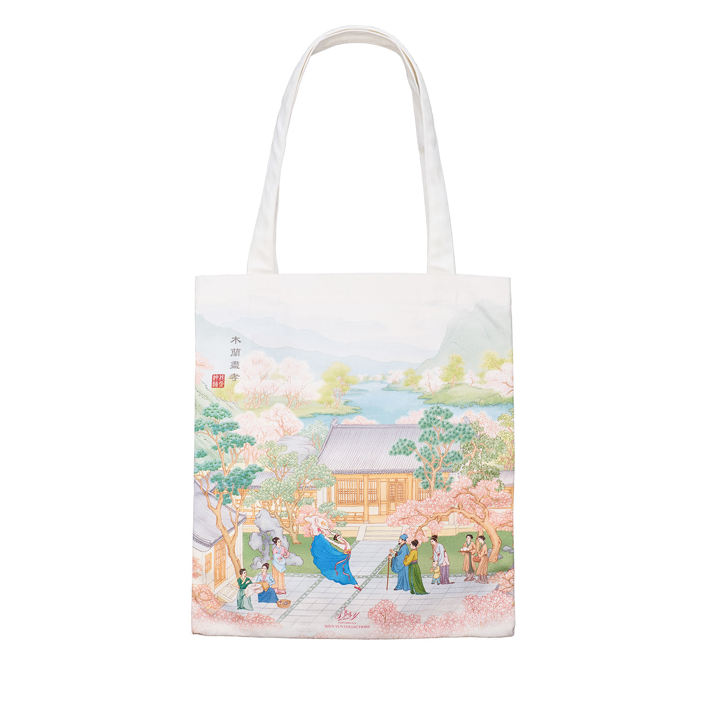 Mulan Double-sided Canvas Bag