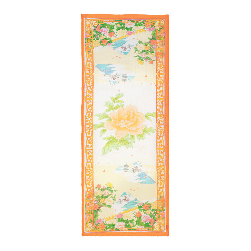 Peony Elegance
Langer Schal