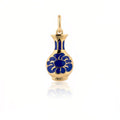 Porcelain Grace Charm Gold