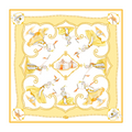 Mongolian Chopsticks Silk Scarf (91.4 x 91.4 cm) Front Image - Shen Yun Collections
