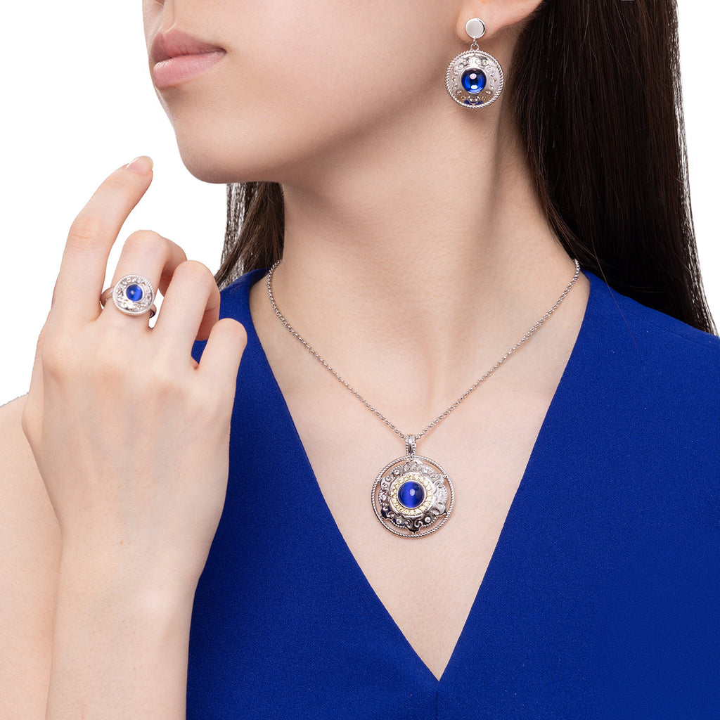 Mongolian Celebration
Ring · Blau
