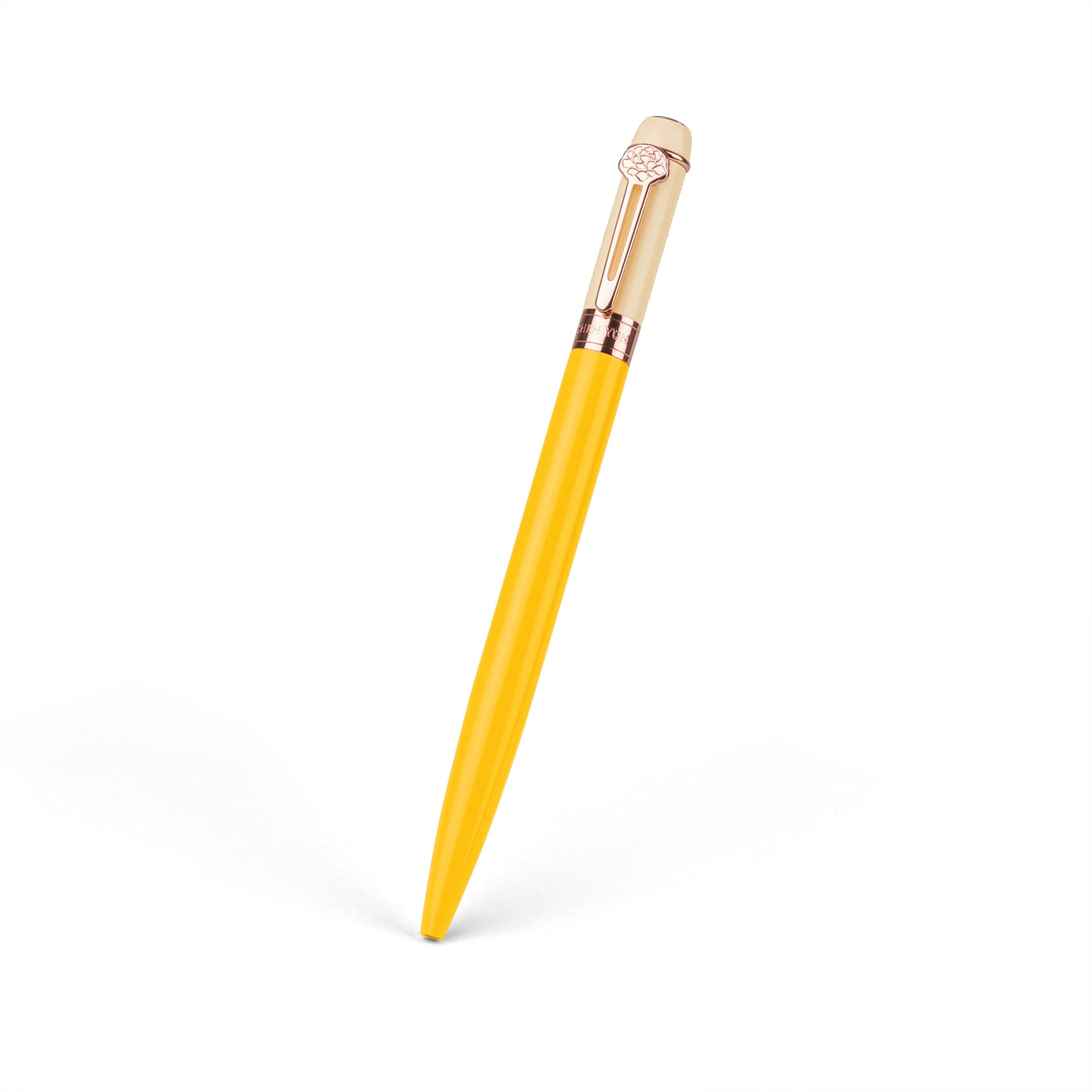 Tang Dynasty Grace Ballpoint Pen Yellow - Shen Yun Collections