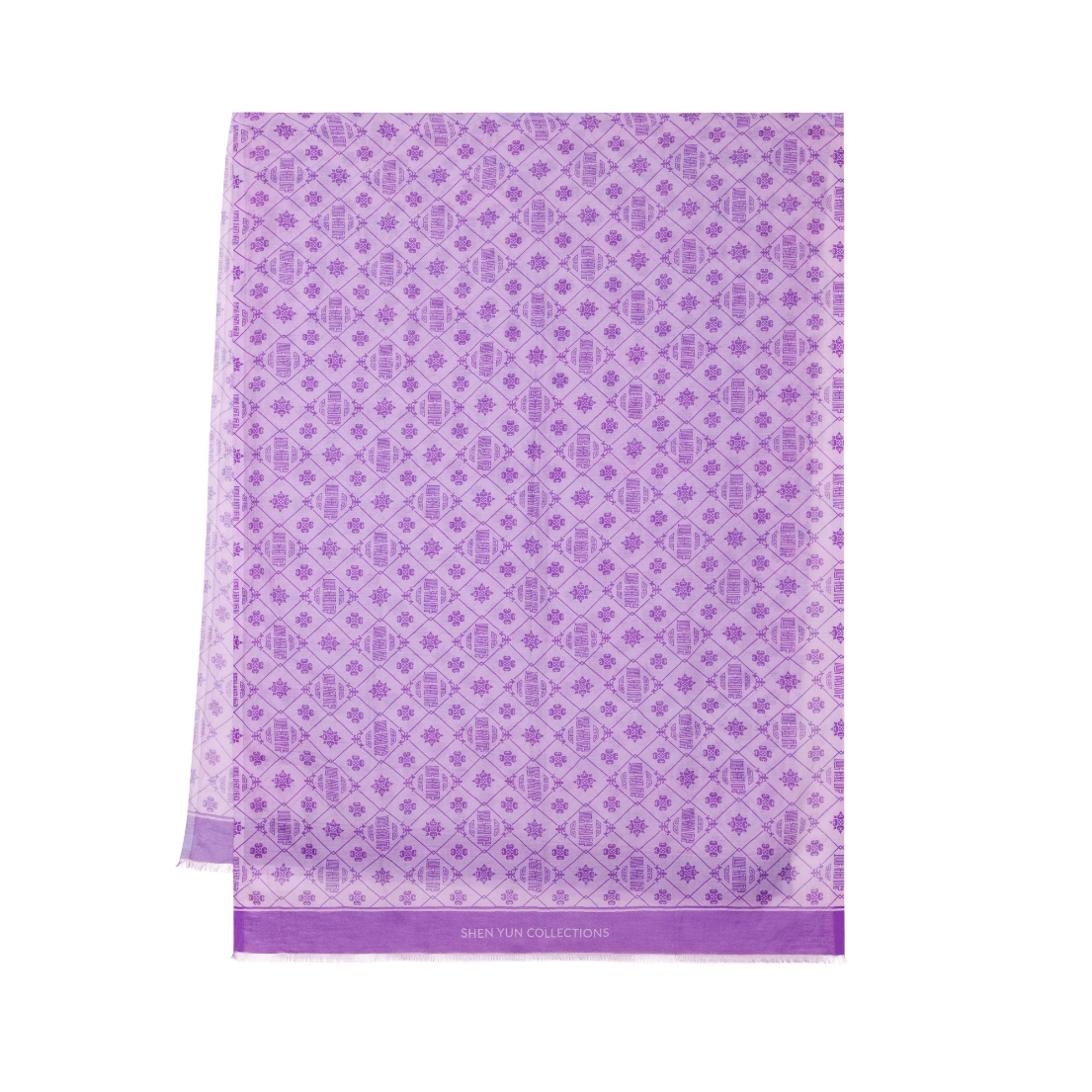 Zhen Shan Ren Long Scarf Lilac