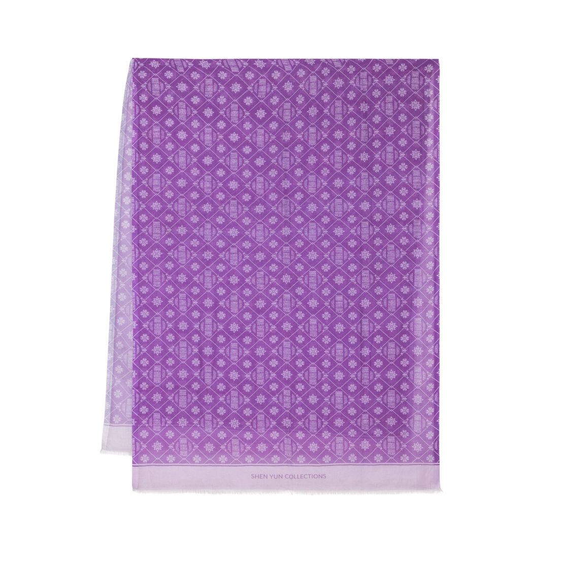 Zhen Shan Ren Long Scarf Purple