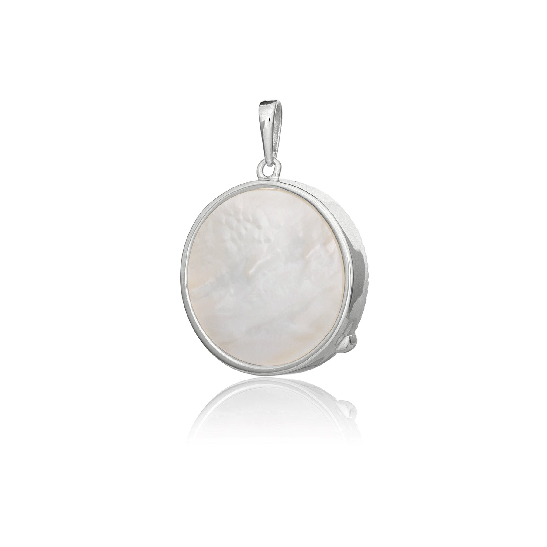 Mystical Moon Palace Charm Silver 18mm Back - Shen Yun Collections