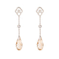 Celestial Tassel Earrings Champagne
