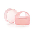 Gemstone Bottle Anti-Slip Silicone Grip Handle Rose