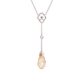 Celestial Tassel Necklace Champagne