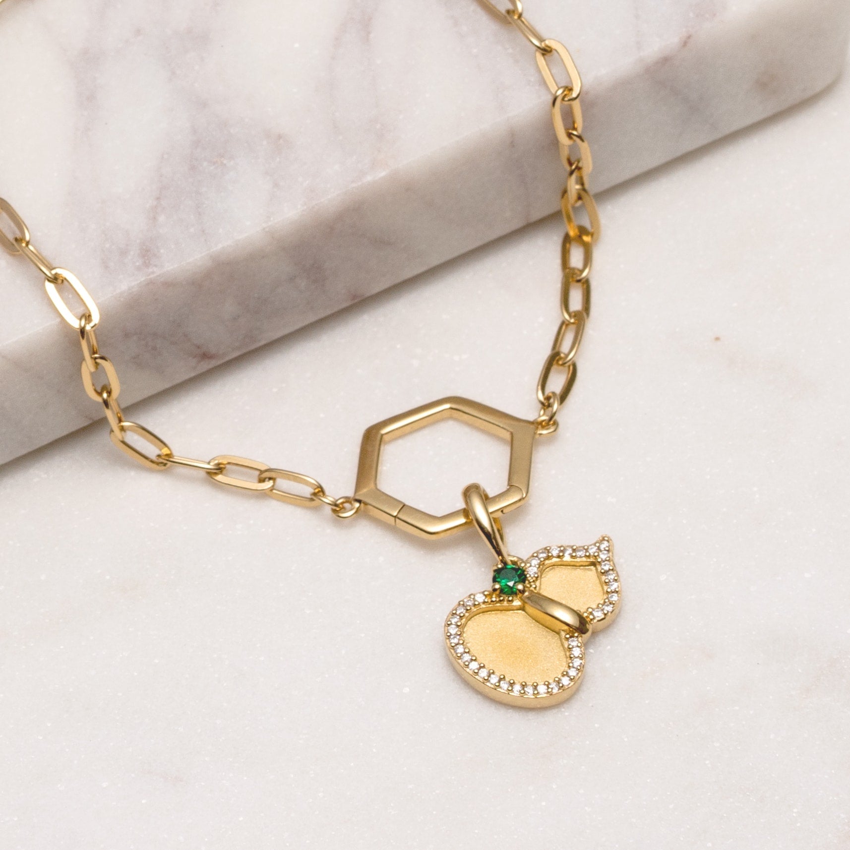 Paperclip Chain
Armband · Gold