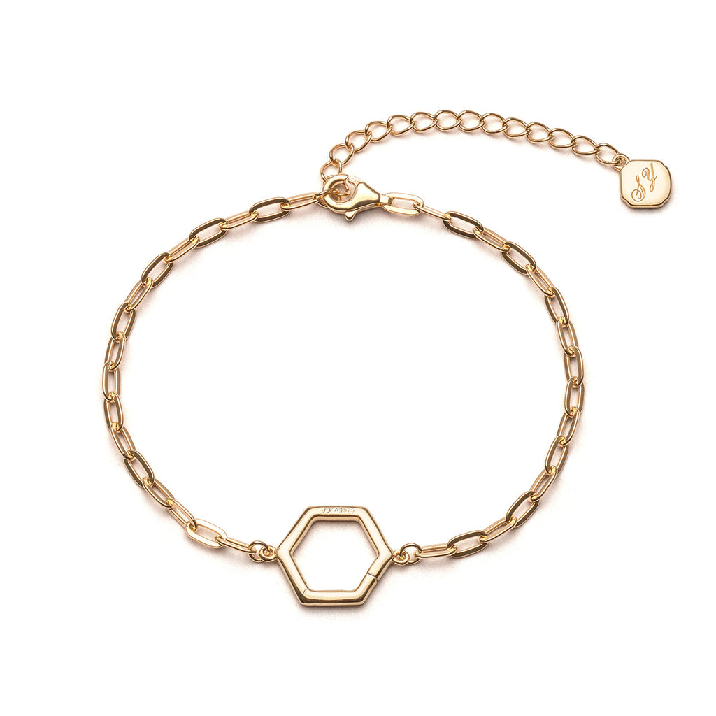 Paperclip Chain
Armband · Gold