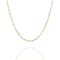 Paperclip Chain Necklace Gold (17’') Image 1 | Shen Yun Collections 