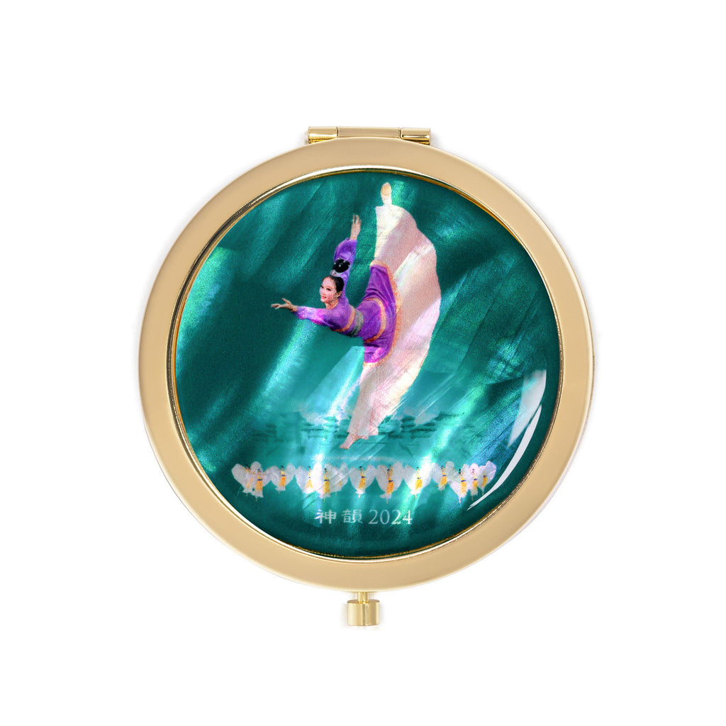 Shen Yun 2024 Tour-Motiv Taschenspiegel