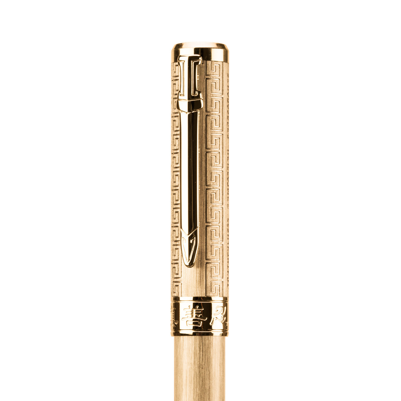 Zhen Shan Ren Wondrous Pen Classic Gold Face Left | Shen Yun Collections