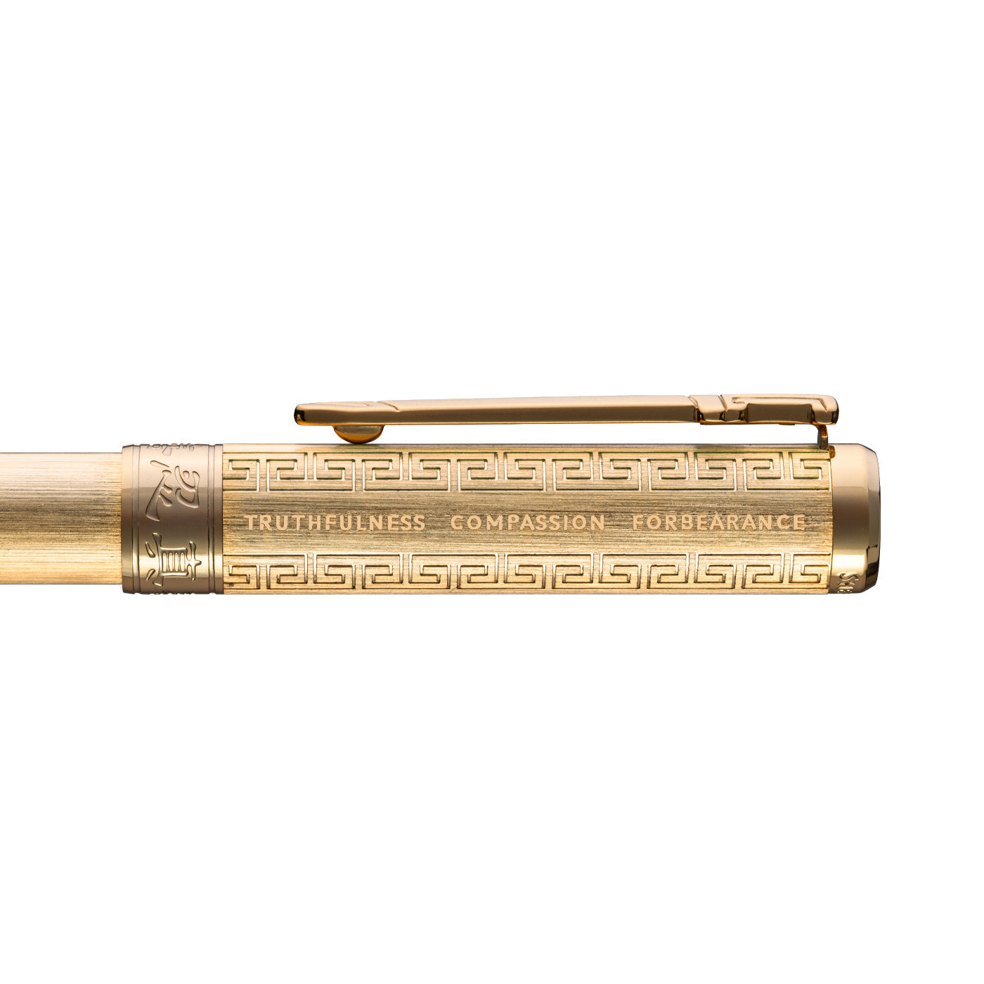 Zhen Shan Ren Wondrous Pen Classic Gold Face Up | Shen Yun Collections