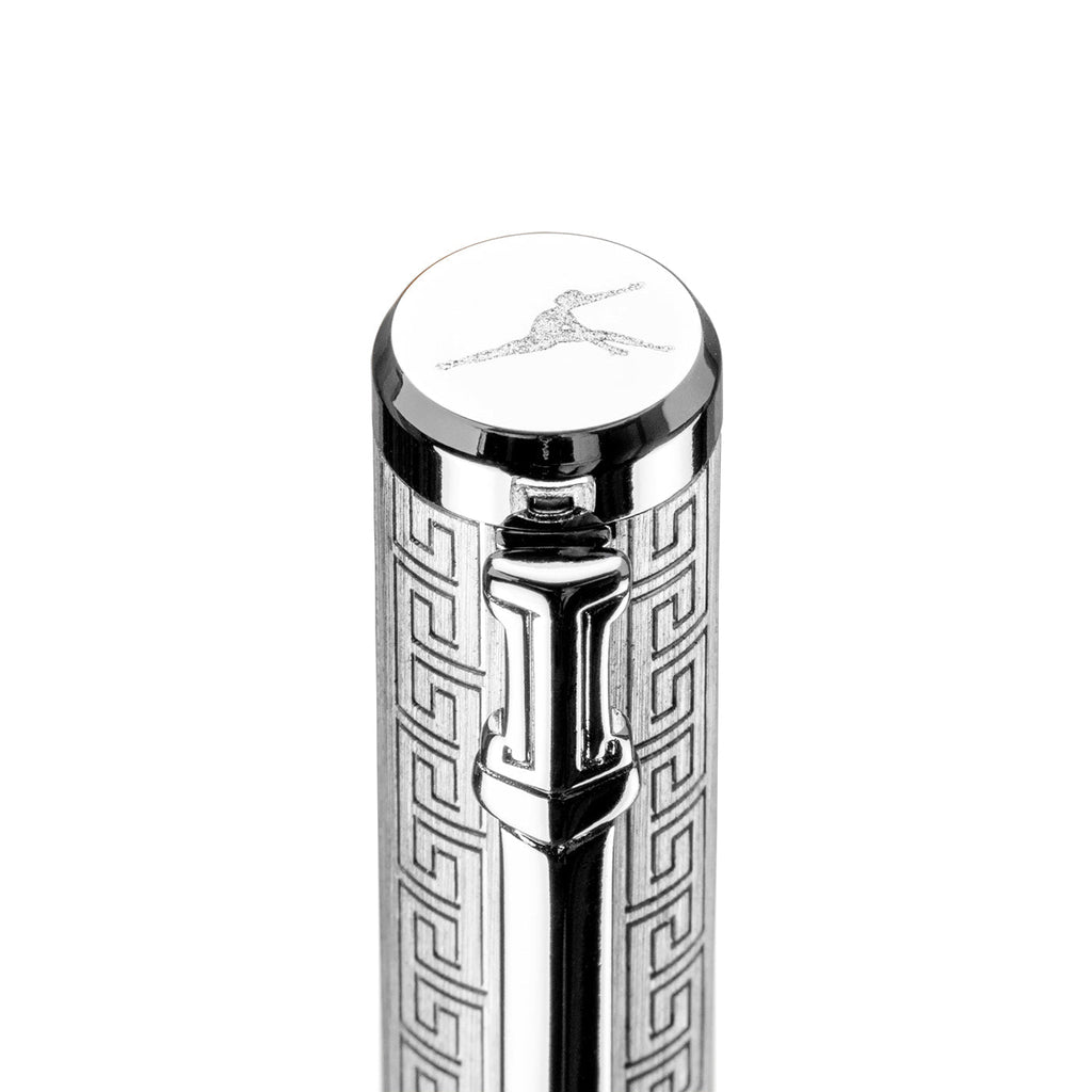 Zhen Shan Ren Wondrous Pen Classic Silver Head View | Shen Yun Collections
